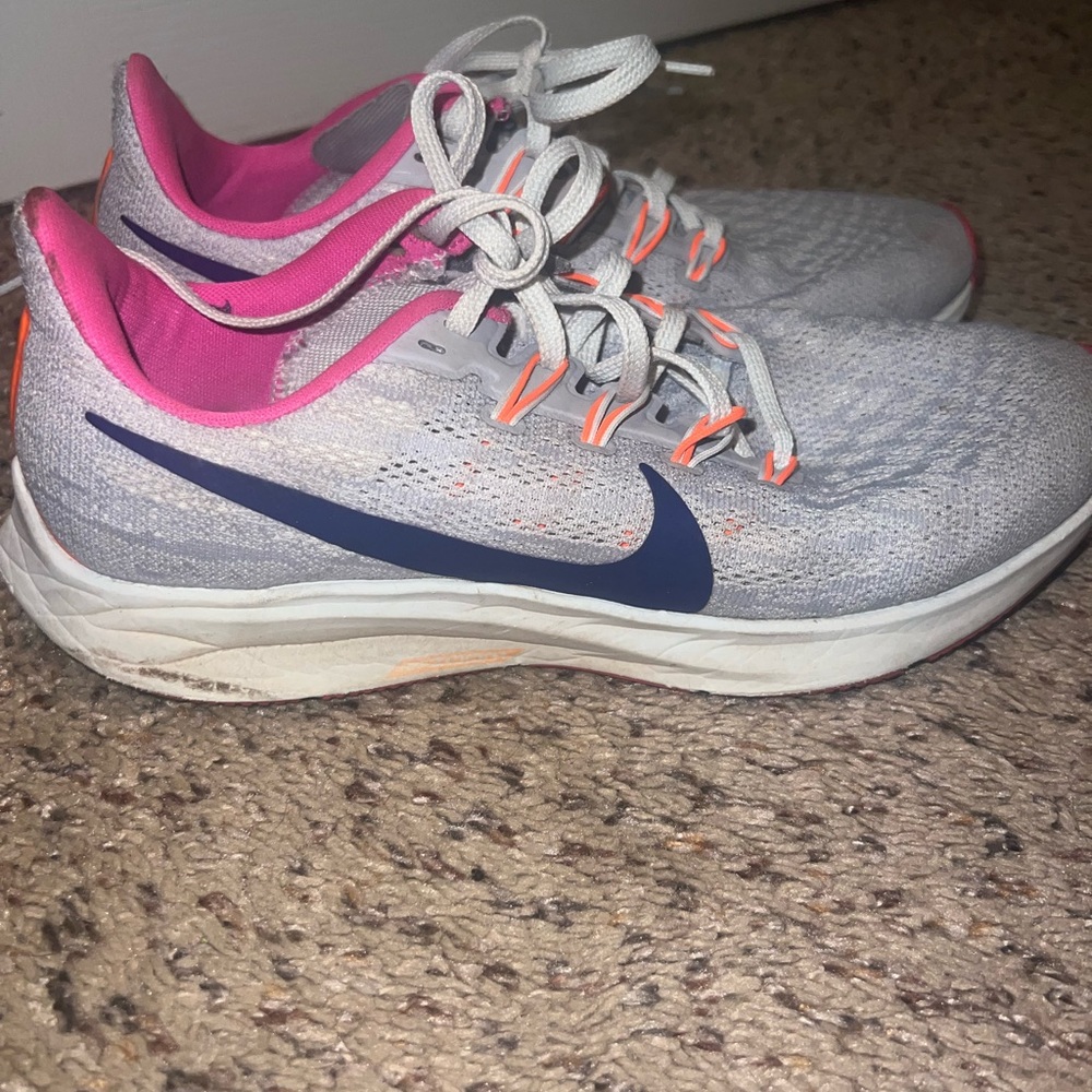 Neon Nike shoes